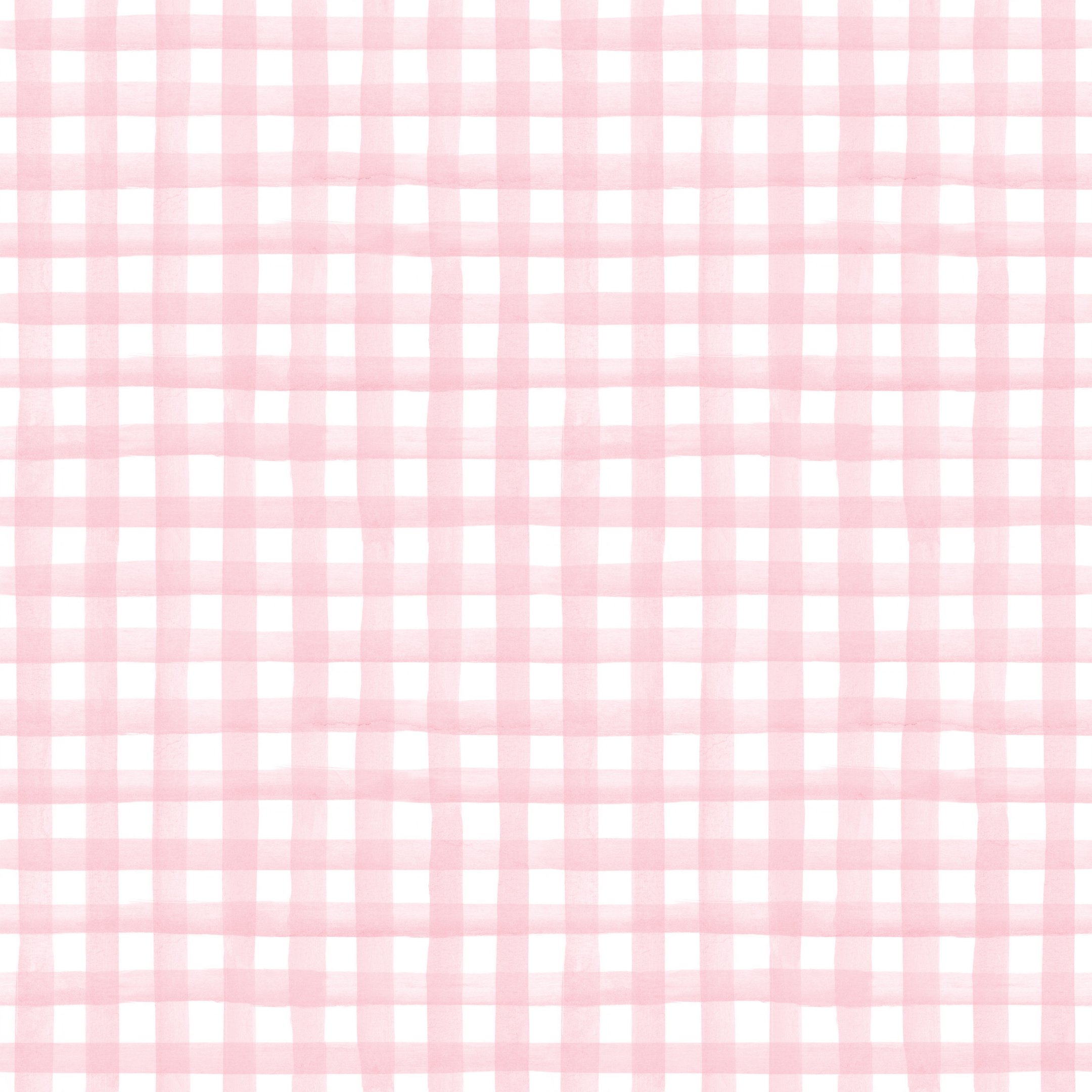 Plaid Pattern Paint Made of Watercolor